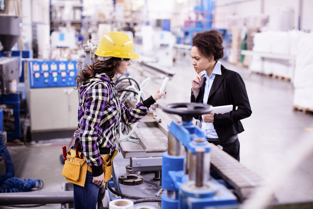 women in manufacturing jobs